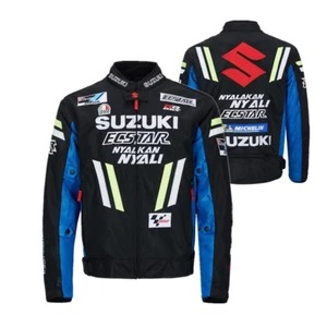 Áo khoác bảo hộ Suzuki đi mô tô racing_thoáng khí