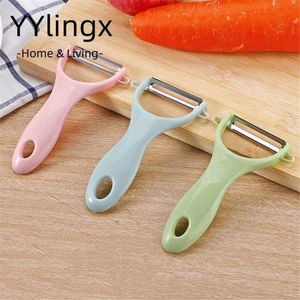 YYlingx Dụng cụ gọt vỏ rau củ quả bằng gốm đa năng cho nhà bếp