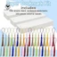 Set 100 Bookmark Thủ Công Bằng Giấy Tự Làm Nhiều Màu Sắc Có Tua Rua Dùng Làm Quà Tặng