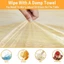BORAGETE 10 Chiếc Khăn Trải Bàn Dùng Một Lần, Vỏ Bàn PE Dày Vuông Tròn, Phụ Kiện Nhà Bếp Miệng Co Giãn Chống Mỡ Để Bàn Bảo Vệ Trang Trí