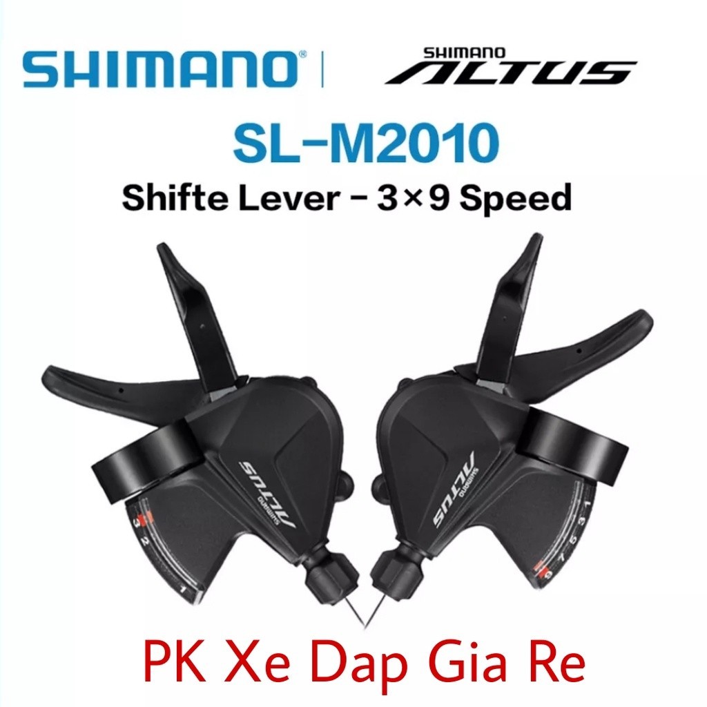 Tay đề xe đạp, Tay bấm xã SHIMANO Altus SL-M2010 3x9 Speed - Chính hãng ...