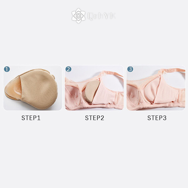 Qrhyk Thực Tế Giả Ngực Silicon Hình Dạng Vú Giả Ngực Cho Crossdresser Trang Phục Cosplay Mới