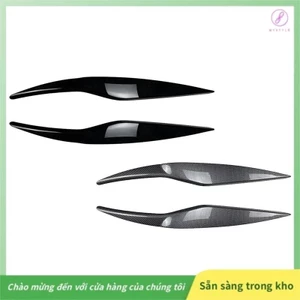 Dành Cho Xe Ford Fiesta MK6 2008-2012 Đèn Pha Phía Trước Nắp Đầu Đèn Lông Mày Viền