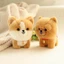 ZENZON Adorbale Furry Plush Corgi Dog, Búp bê nhồi bông sang trọng Đồ chơi nhồi bông cho chó lông tơ, Phim hoạt hình dễ thương Shiba Inu Soft Fluffy Puppy Soft Doll Girl