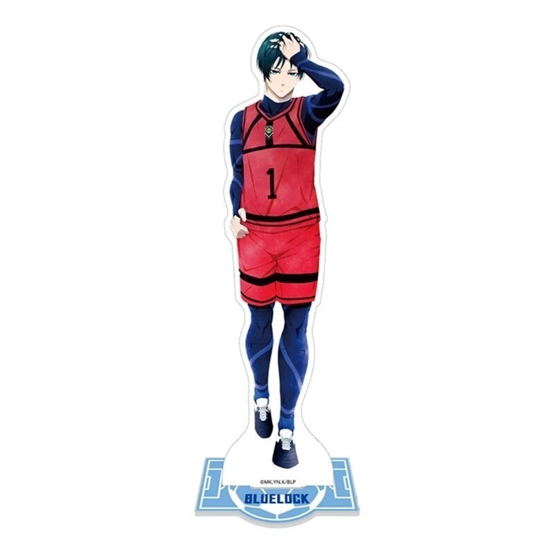 Mô hình Standee Blue Lock Isagi Nagi Meguru Chigiri Reo Sae Itoshi Rin Baro 36 Phụ kiện trang trí để bàn góc học tập