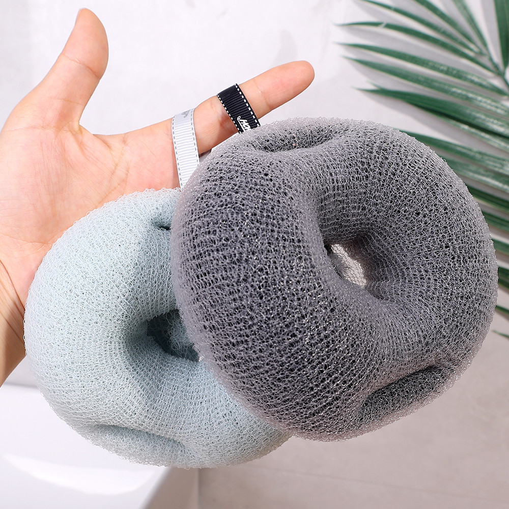 Sữa tắm làm sạch da Puff - Bàn chải Massage Loofah - Máy chà sàn tẩy tế bào chết toàn thân - Hoa tắm tạo bọt bằng lưới mềm - Đồ dùng tắm Bóng xốp tắm 3D