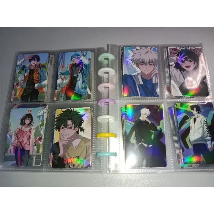 Link Click Anime Laser LOMO Cards – 55 thẻ mỗi hộp – Có Charles, Lucas và Qiao Ling – Hộp ngẫu nhiên thẻ sưu tập