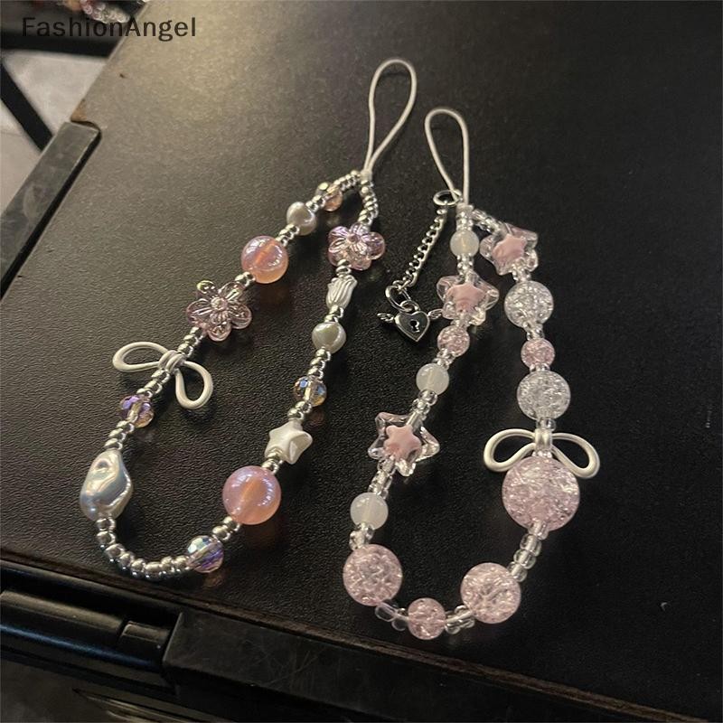 Fashionangel Ngôi Sao Thời Trang Đính Hạt Dây Điện Thoại Di Động Đa Năng Điện Thoại Di Động Chống Mất Dây Sáng Tạo Điện Thoại Di Động Dây Đeo Cổ Tay Ngắn Quà Tặng VN