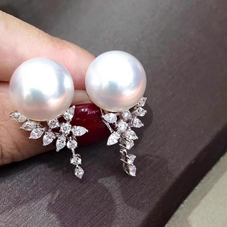 S925 Bạc Ngọc Trai Zircon Bông Tai Trang Sức Thời Trang Đơn Giản Quà Tặng Nữ