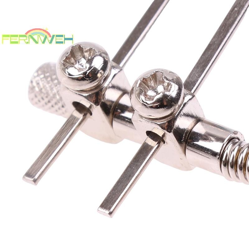 [Fernweh] Kính lúp ống kính đôi 5X Kính lúp bằng thép không gỉ di động Đường kính kẹp 25mm Kính lúp một mắt [MỚI]