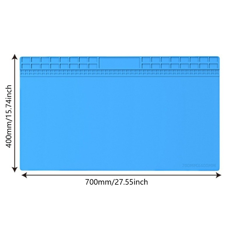 Vision Silicone Chịu Nhiệt Hàn Thảm Silicon Lớn Sửa Chữa Thảm Chịu Nhiệt Sửa Chữa Miếng Lót Cho BGA Sửa Chữa Điện Thoại Worksta