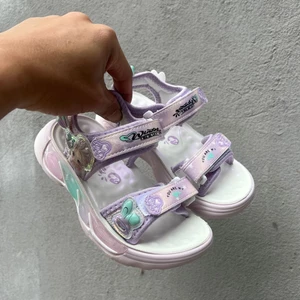 sandal bé trai bé gái dép quai hậu cho bé êm chân khâu đế công chúa chống tượt QCCC full box size đại A12 B12