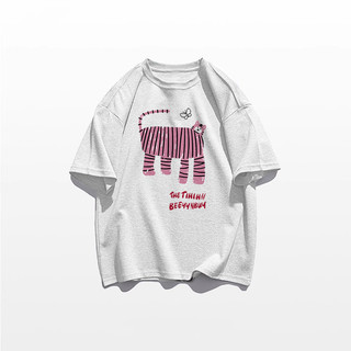 Hiixiivi [Thương hiệu mới 100% Cotton] Áo thun ngắn tay độc đáo Unisex dành cho nữ Tee Baggy Nam Nữ Baggy Cổ tròn in hình dáng rộng