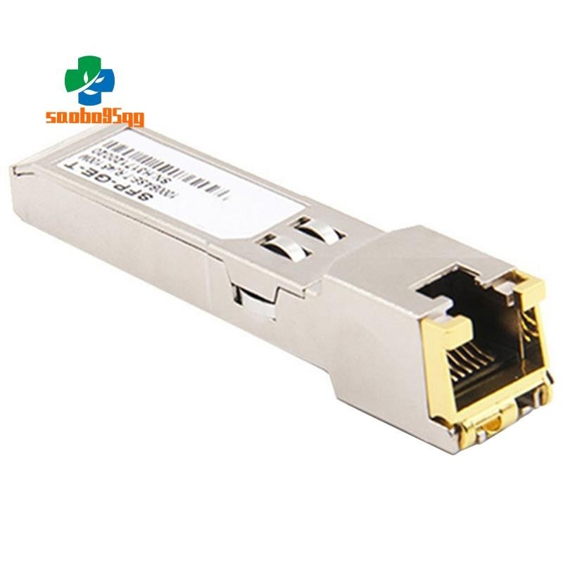 Mô-đun SFP Công tắc RJ45 Gbic 10 / 100 / 1000 Đầu nối SFP Đồng RJ45 SFP ...