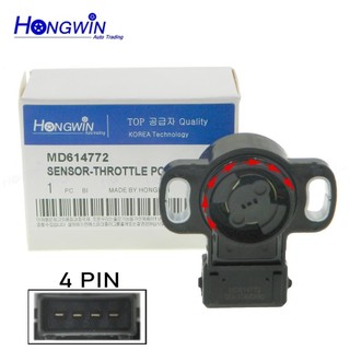 MD614772 Cảm biến vị trí bướm ga TPS cho Mitsubishi Diamante Mirage Eclipse Montero Sport TH247