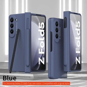 Có Giá Đỡ Bút S Cho Samsung Galaxy Z Fold 7 6 5 4 Ốp Lưng Bản Lề Giáp Từ Tính Chống Sốc 360 Toàn Màn Hình Bảo Vệ