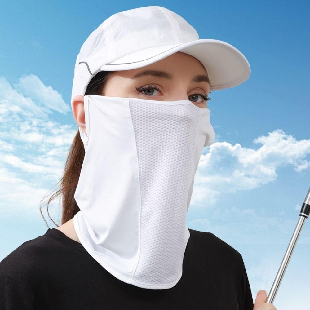 Mặt nạ lụa băng JSJING - Bảo vệ da với khả năng chắn tia UV, thiết kế thoáng khí cho mùa hè