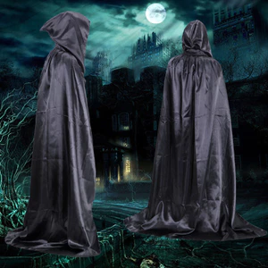 Áo choàng HalloweenthemesDeath, Ma cà rồng, Phù thủy - phù hợp người lớn và trẻ em với mũi đen