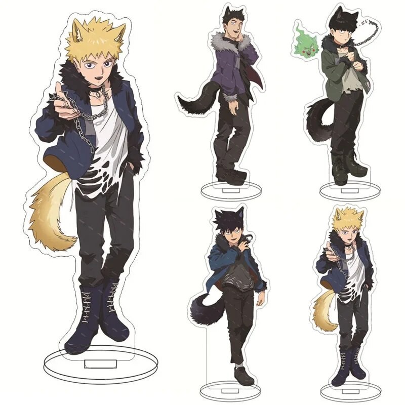 Mô hình Standee Mob Psycho 100 Acrylic Kageyama Shigeo Reigen Arataka ...