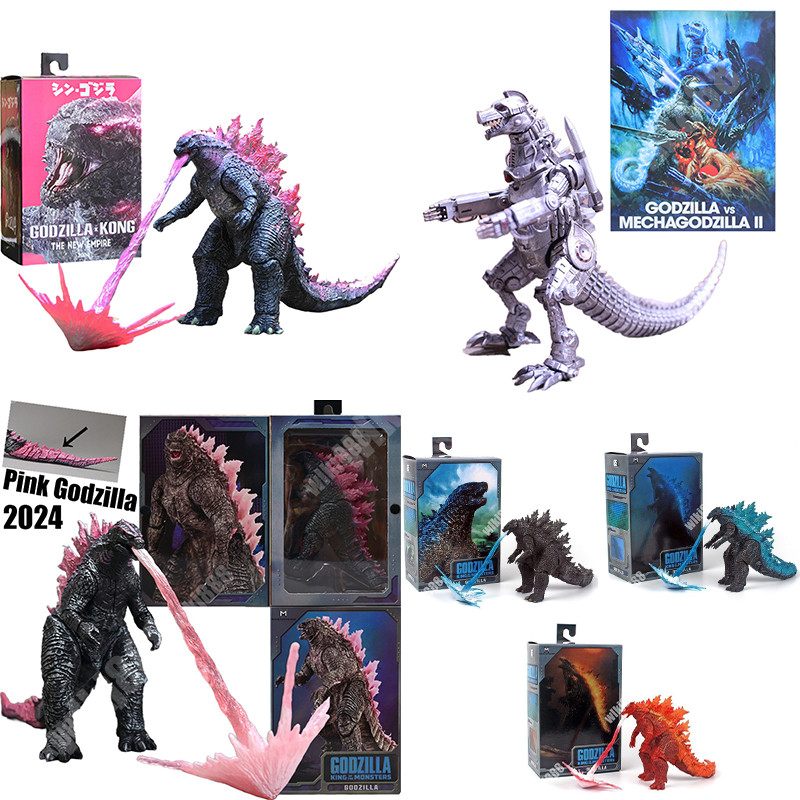 Neca 2024 Godzilla Hồng Nhân Vật Hành Động Godzilla Hình Đồ Chơi Mô ...