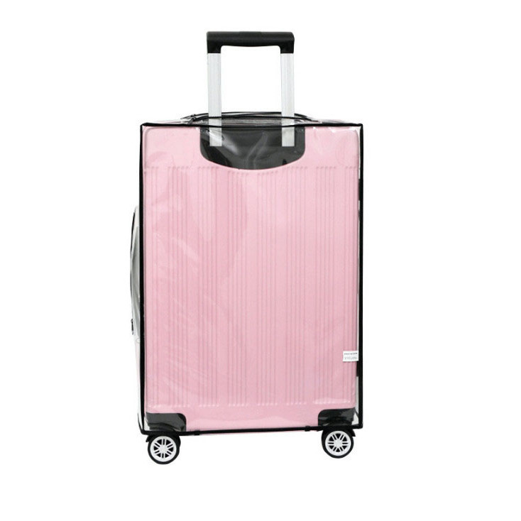 Túi bọc trùm Vali nhựa dây kéo khe chống nước tiện ích nhiều Size [SALE RẺ]