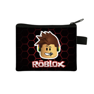 Roblox Series Ví Dây Kéo Túi Tiền Thẻ Ngân Hàng Đồng Xu Giấy Túi Bảo Quản Tiền Tệ In Hoạt Hình Ví Trẻ Em