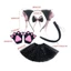 Trang Phục Anime Nữ Mèo with Chuông Đầu Nơ, Choker, Găng Tay & Váy Tutu