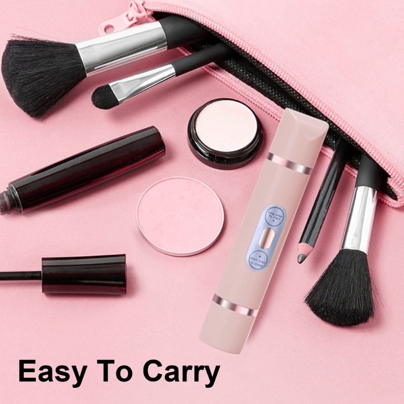 Bang Bikini Tông Đơ Máy Cạo Râu Cho Nữ 2 Trong 1 Ướt Khô Điện Cơ Thể Tông Đơ Cắt Tóc Mặt Tẩy Lông Bikini Cạo Râu Quà Tặng