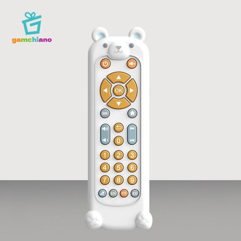 Gamchiano Điện Thoại Giả Vờ Playset Giáo Dục Âm Nhạc TV Bộ Điều Khiển Cho Trẻ 6-12 Tháng Tập Đi Bé Gái Bé Trai Món Quà Tốt Nhất