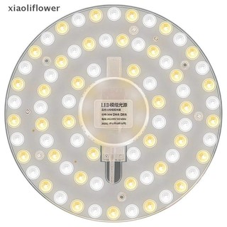 [Xia] 1 Bộ Đèn LED Hút Từ Tính Vòng Tròn 12W 18W 24W 36W 48W 72W Đèn LED Tròn AC220V Nguồn Sáng [VN]