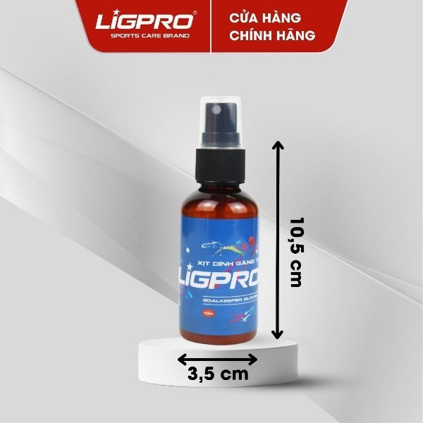 Xịt găng LIGPRO 50ml Tăng độ bám dính và cấp ẩm cho găng tay thủ môn Nguồn gốc thiên nhiên thethaochinhhang