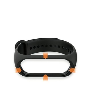 Dây đeo cao su Mi band 3/4/5/6 - dây đeo thay thế miband 3/4/5/6 cao su chính hãng FETA