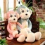 ZENZON Khỉ Đồ Chơi Sang Trọng, PP Cotton Khỉ Khỉ Khỉ Thú Nhồi Bông Búp Bê, Hoạt Hình Lông Tơ Vui Nhộn 40-55cm Khỉ Sang Trọng Trang Trí Phòng Búp Bê