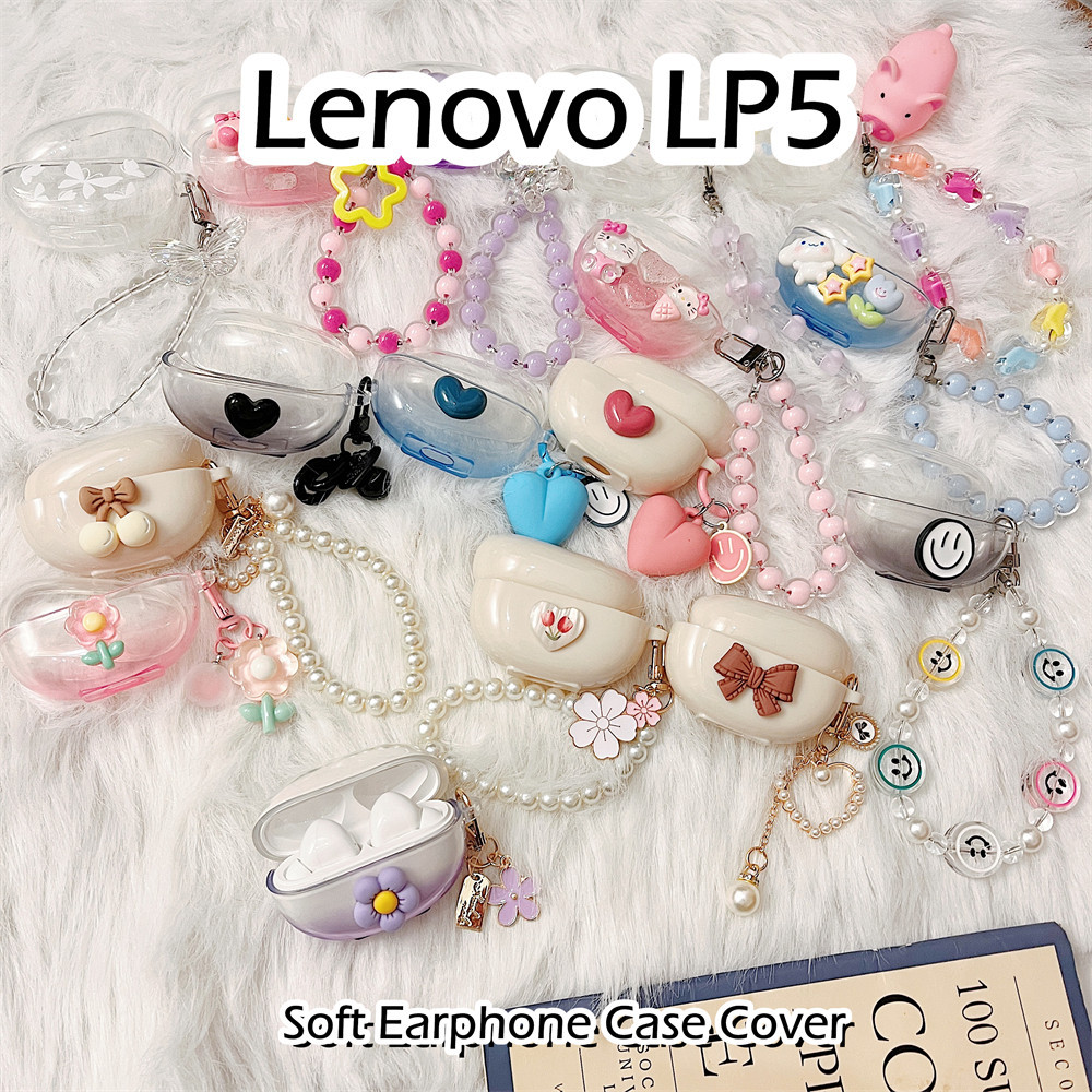 [Ngôi sao tương lai] Dành cho Ốp lưng Lenovo LP5 DIY Vỏ tai nghe silicon mềm phong cách ngọt ngào và mát mẻ