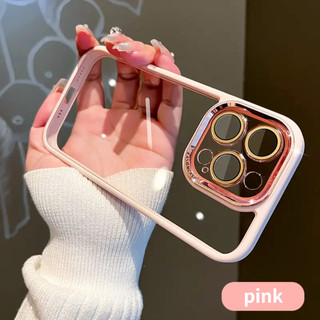 Ốp điện thoại trong suốt chất lượng cao cho iPhone15 Pro Max 14 13 12 11 Pro Max 14 15 Plus Vỏ máy ảnh chống sốc có bảo vệ ống kính Ốp lưng cứng acrylic