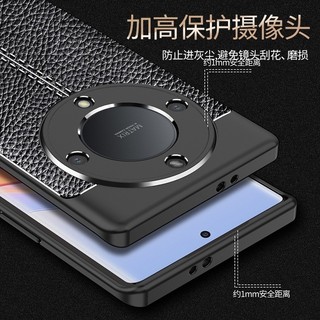Vỏ bọc kết cấu da siêu mỏng bằng silicon mờ cho Honor X9B X9a X9 X8 X40 4G 5G 2023 Vỏ điện thoại da bằng da Mờ chống sốc Vỏ mềm chống rơi