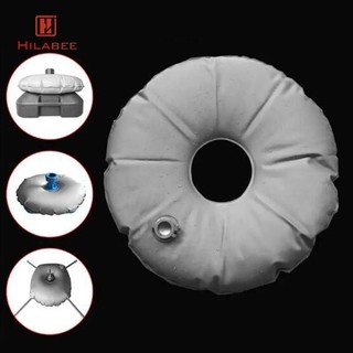 Túi đựng nước trọng lượng đế ô HILABEE đầy nước hoặc cát Đế cờ có thể gập lại