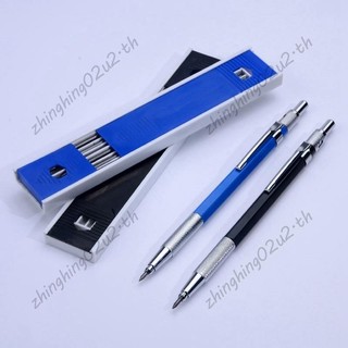 Bút chì cơ học 2.0mm Chì bút chì để vẽ phác thảo Thợ mộc Thủ công nghệ thuật Phác thảo với 12 chiếc Đổ lại