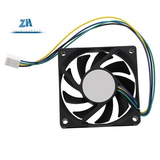 70x70x15mm 12V 4 chân PWM PC Vỏ máy tính CPU Quạt làm mát màu đen