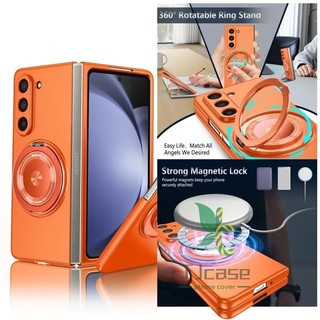 Ốp Lưng Siêu Mỏng Siêu Từ Tính Samsung Galaxy Z Fold 5 Z Fold 7 Z Fold 6 Sạc Không Dây Xoay Vòng Giá Đỡ