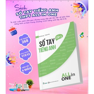 Sách - Sổ tay tiếng anh cấp 3 - All in one