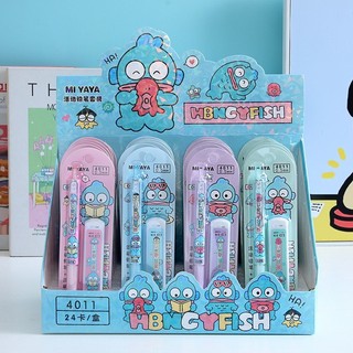 Set Bút Chì Bấm Kèm Ngòi Hình Cá Trề 2