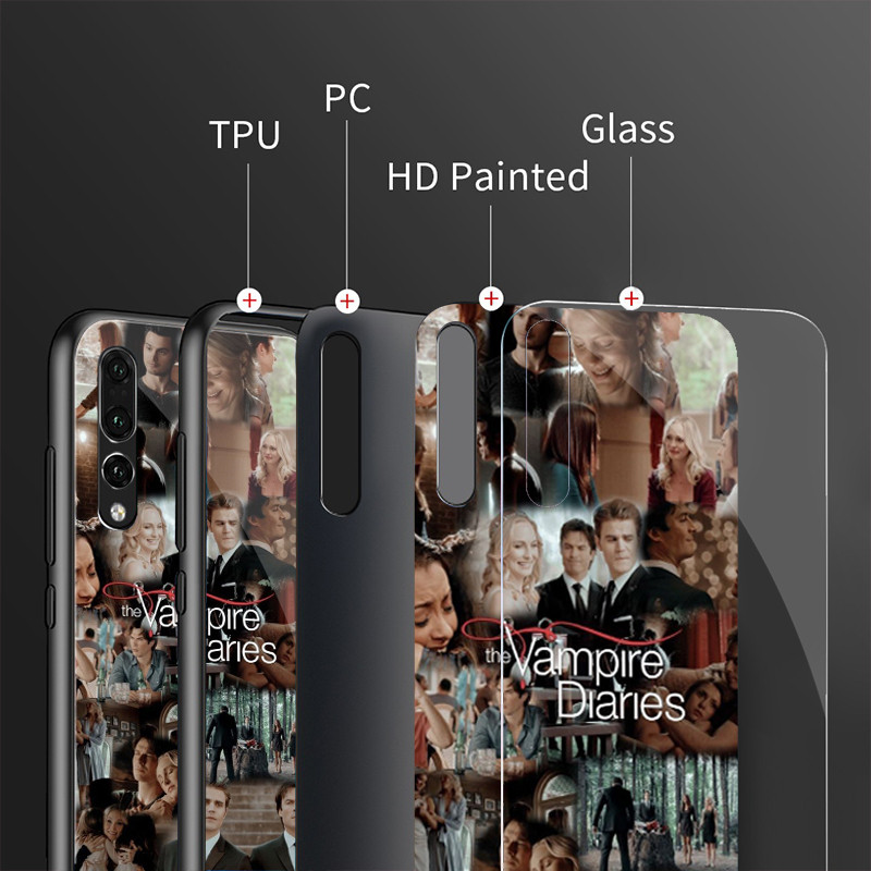 Nhật Ký Ma Cà Rồng 07 Kính Cường Lực Ốp Lưng Điện Thoại Xiaomi Redmi Note 13 pro plus 12 4G 11 10 5G 9