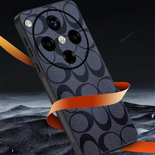 Ốp Lưng Cho OPPO Find X8 Pro Da Thời Trang Sang Trọng TPU Mềm Edge Chống Rơi Vỏ Điện Thoại