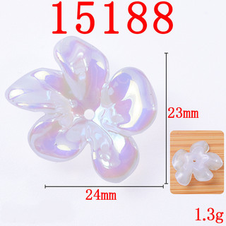 20 Chiếc DIY Điện Thoại Làm Handmade Nhựa Ngọc Trai Hoa Phụ Kiện DIY Nhiều Màu Sắc Hoa
