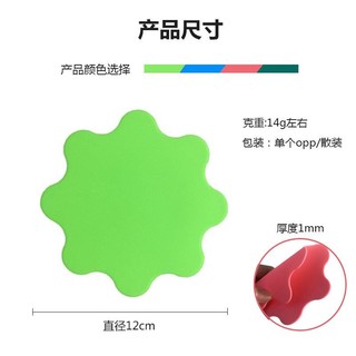 Thảm silicone hình hoa mở chai, cách nhiệt, không trượt, thảm đa năng hỗ trợ cốc, sáng tạo 37UE