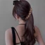 Retro Da Báo In Chuối Tóc Nữ Cao Cấp Đuôi Ngựa Xoắn Dọc Kẹp Sang Trọng Tóc Tập Kẹp Mũ Đội Đầu