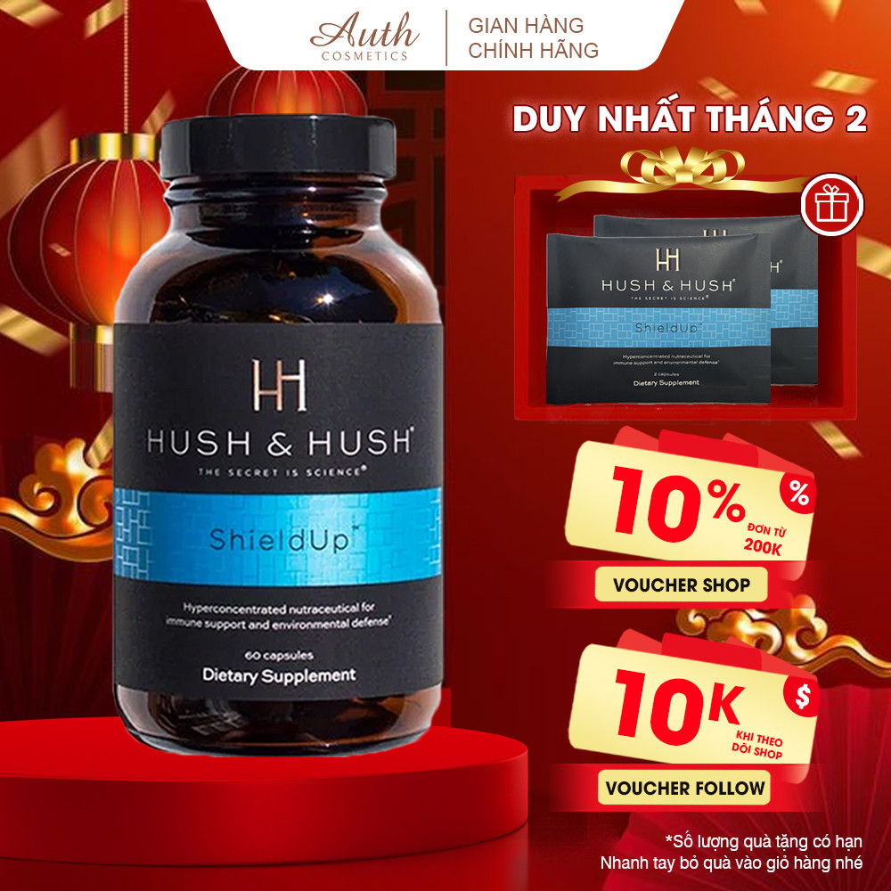 Viên uống chống nắng Hush & Hush Shield Up 60 viên Shopee Việt Nam