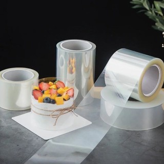 Cuộn 1kg Mica Trong Suốt Bọc Thành Bánh Mouse, Màng Mica Quấn Thành Bánh Trang Trí Bánh