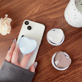 Giá Đỡ Điện Thoại Từ Tính Cho Vỏ Magsafe Và IPhone 15 14 13 12 Pro Max 14 Plus Có Thể Gập Lại Pop Ring Grip Co Giãn Để Bàn Hoạt Hình Màu Tình Yêu Tròn